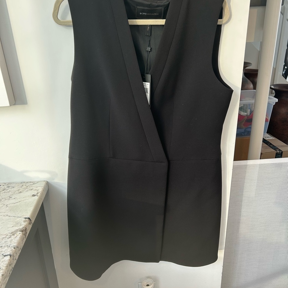 BCBGMaxAzria Men's Elegant Black Blazer